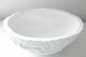 Handgefertigte Schale aus Pappmaché, Durchmesser ca. 28 cm, Höhe ca. 11 cm