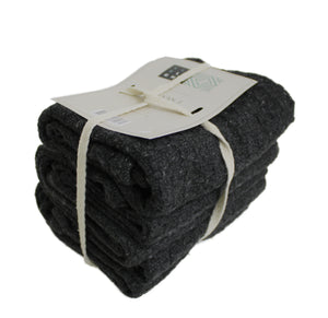 Geschirr Handtücher mit Henkel im 3er Set, 50 x 70 cm, Farbe Schwarz
