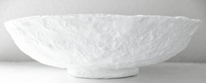 Handgefertigte Schale aus Pappmaché, Durchmesser ca. 39 cm, Höhe ca. 11 cm