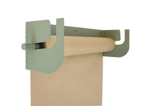 Kraftpapier Rollenhalter Wanddekoration Green, Größe L  53 x 15 cm inklusive Papierrolle 20 Meter und Montagematerial